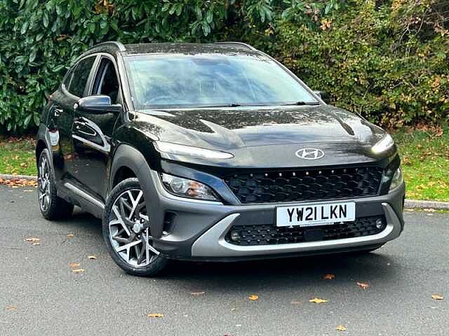 Hyundai KONA 1.6 h-GDi Premium SUV 5dr Petrol Hybrid DCT Euro 6 (s/s) (141 ps) Black