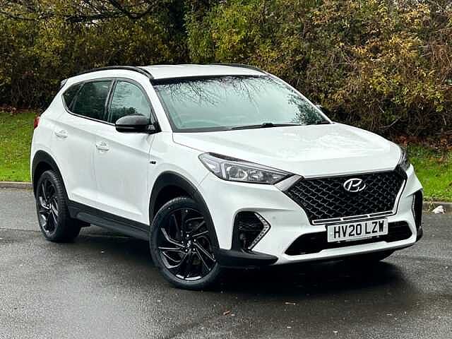 Hyundai TUCSON 1.6 T-GDi N Line SUV 5dr Petrol Manual Euro 6 (s/s) (177 ps) White