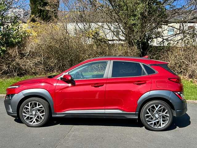 Hyundai KONA 1.6 h-GDi Premium SUV 5dr Petrol Hybrid DCT Euro 6 (s/s) (141 ps) Red