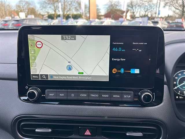 Hyundai KONA 1.6 h-GDi Premium SUV 5dr Petrol Hybrid DCT Euro 6 (s/s) (141 ps) Red