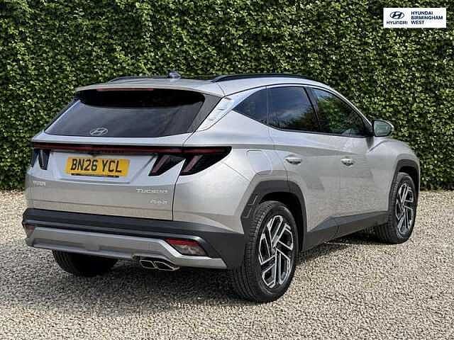 Hyundai TUCSON 1.6 T-GDi 13.8kWh Ultimate SUV 5dr Petrol Plug-in Hybrid Auto Euro 6 (s/s) (253 Silver