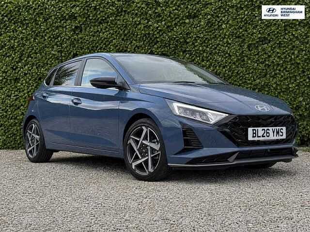 Hyundai I20 1.0 T-GDi Tech Line Hatchback 5dr Petrol Manual Euro 6 (s/s) (90 ps) Blue