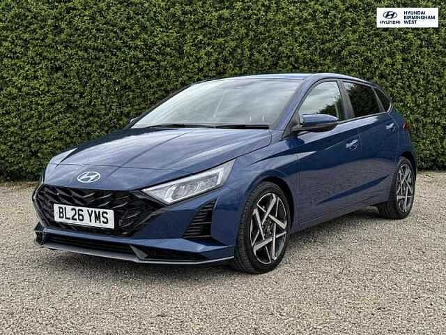 Hyundai I20 1.0 T-GDi Tech Line Hatchback 5dr Petrol Manual Euro 6 (s/s) (90 ps) Blue