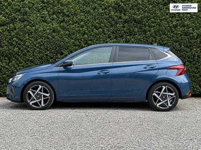 Hyundai I20 1.0 T-GDi Tech Line Hatchback 5dr Petrol Manual Euro 6 (s/s) (90 ps) Blue