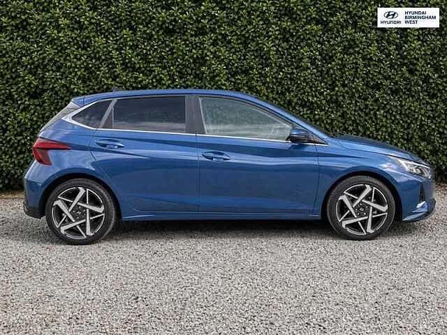 Hyundai I20 1.0 T-GDi Tech Line Hatchback 5dr Petrol Manual Euro 6 (s/s) (90 ps) Blue