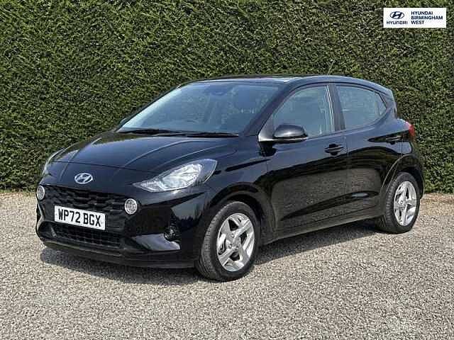 Hyundai I10 1.2 SE Connect Hatchback 5dr Petrol Manual Euro 6 (s/s) (84 ps) Black