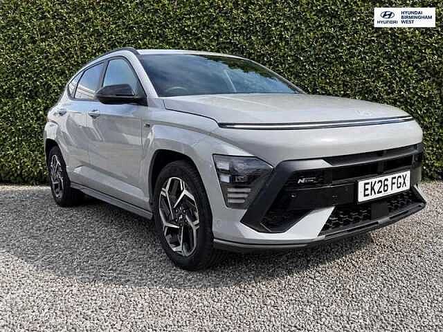 Hyundai KONA 1.6 h-GDi N Line S SUV 5dr Petrol Hybrid DCT Euro 6 (s/s) (138 ps) Grey