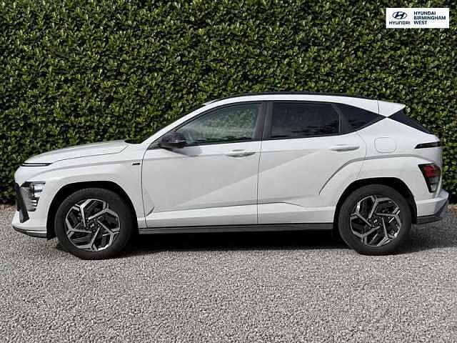 Hyundai KONA 1.6 h-GDi N Line S SUV 5dr Petrol Hybrid DCT Euro 6 (s/s) (138 ps) Grey