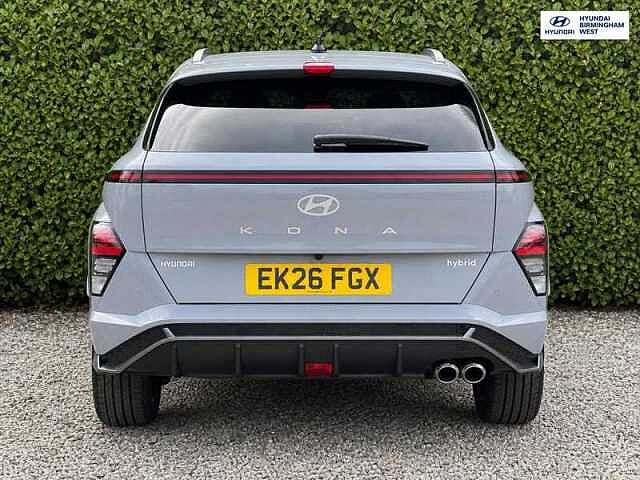 Hyundai KONA 1.6 h-GDi N Line S SUV 5dr Petrol Hybrid DCT Euro 6 (s/s) (138 ps) Grey