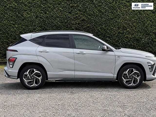 Hyundai KONA 1.6 h-GDi N Line S SUV 5dr Petrol Hybrid DCT Euro 6 (s/s) (138 ps) Grey
