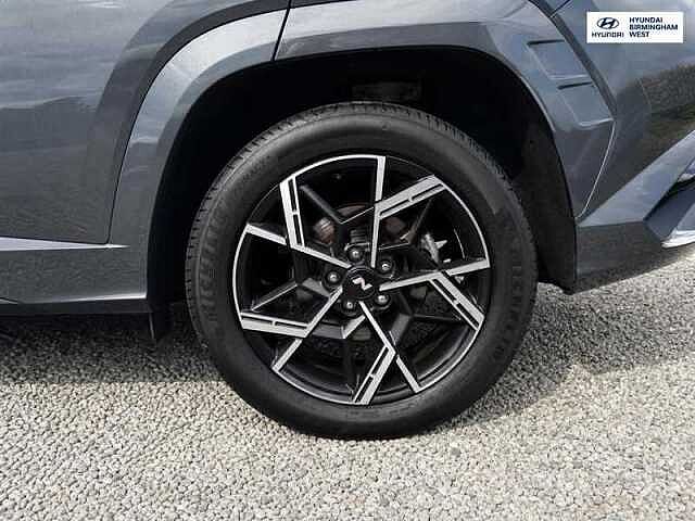 Hyundai TUCSON 1.6 T-GDi N Line S SUV 5dr Petrol Hybrid Auto Euro 6 (s/s) (215 ps) Grey