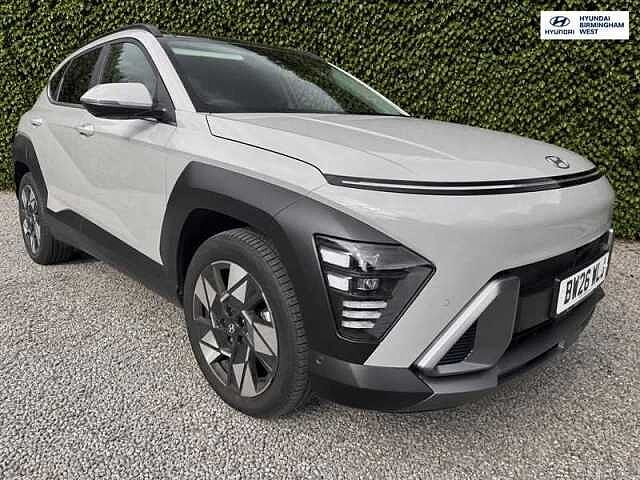 Hyundai KONA 1.6 h-GDi Ultimate SUV 5dr Petrol Hybrid DCT Euro 6 (s/s) (138 ps) Grey