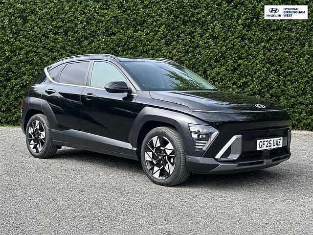Hyundai KONA 1.6 h-GDi Ultimate SUV 5dr Petrol Hybrid DCT Euro 6 (s/s) (129 ps) Black