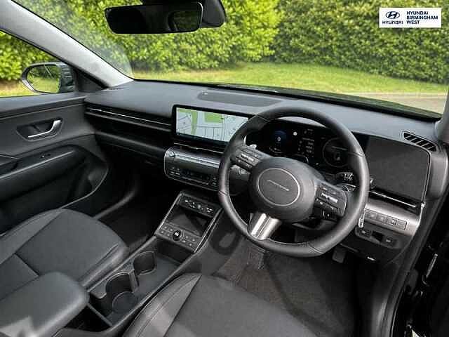 Hyundai KONA 1.6 h-GDi Ultimate SUV 5dr Petrol Hybrid DCT Euro 6 (s/s) (129 ps) Black