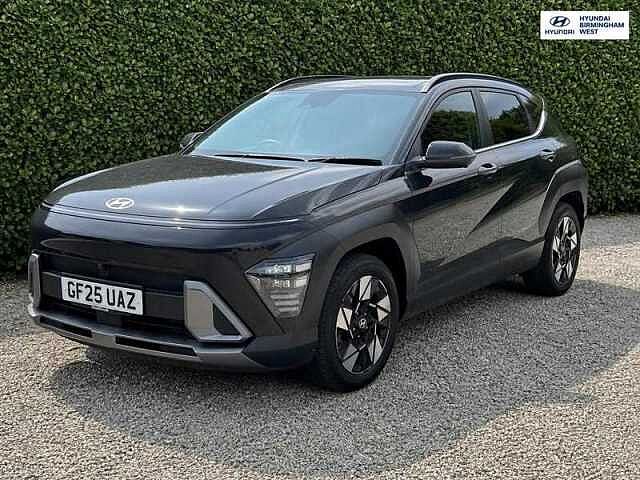 Hyundai KONA 1.6 h-GDi Ultimate SUV 5dr Petrol Hybrid DCT Euro 6 (s/s) (129 ps) Black