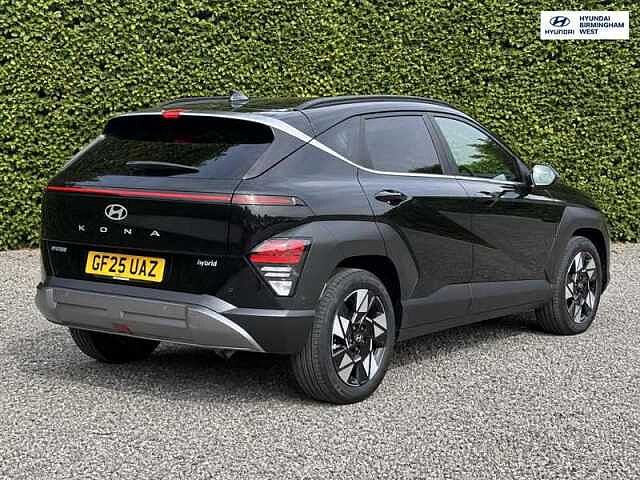 Hyundai KONA 1.6 h-GDi Ultimate SUV 5dr Petrol Hybrid DCT Euro 6 (s/s) (129 ps) Black