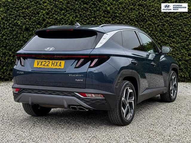Hyundai TUCSON 1.6 h T-GDi Ultimate SUV 5dr Petrol Hybrid Auto Euro 6 (s/s) (230 ps) Blue