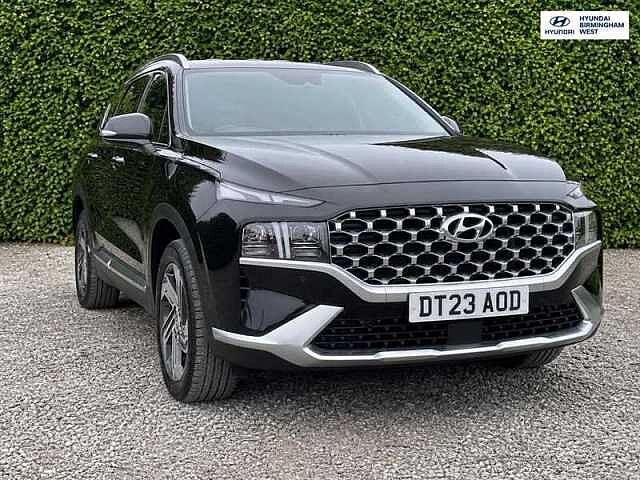 Hyundai SANTA FE 1.6 h T-GDi Premium SUV 5dr Petrol Hybrid Auto Euro 6 (s/s) (230 ps) Black