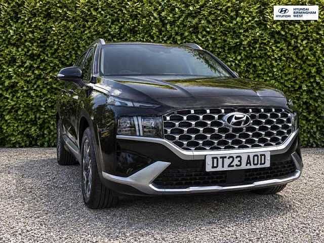 Hyundai SANTA FE 1.6 h T-GDi Premium SUV 5dr Petrol Hybrid Auto Euro 6 (s/s) (230 ps) Black