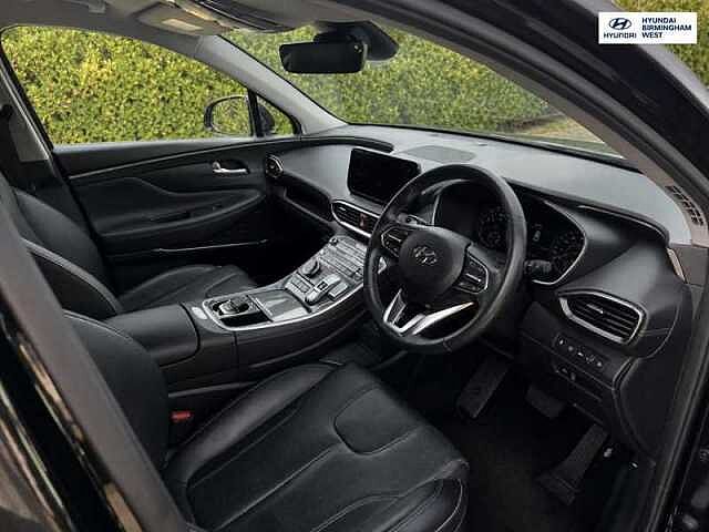 Hyundai SANTA FE 1.6 h T-GDi Premium SUV 5dr Petrol Hybrid Auto Euro 6 (s/s) (230 ps) Black