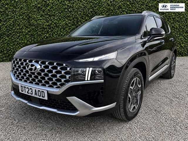 Hyundai SANTA FE 1.6 h T-GDi Premium SUV 5dr Petrol Hybrid Auto Euro 6 (s/s) (230 ps) Black