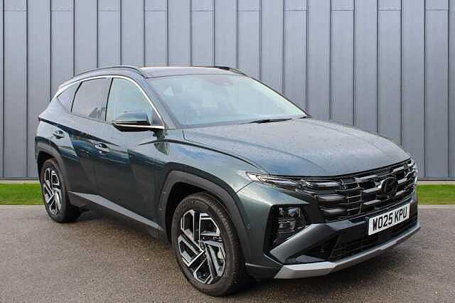 Hyundai TUCSON 1.6 T-GDi MHEV Ultimate DCT 4WD Euro 6 (s/s) 5dr Green