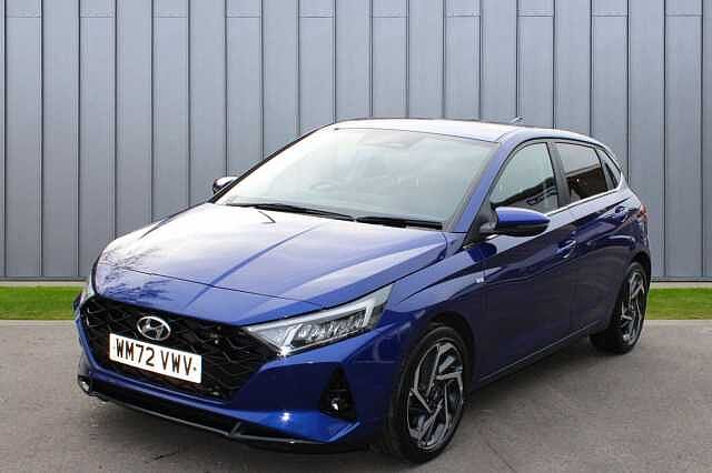 Hyundai I20 1.0 T-GDi MHEV Premium Euro 6 (s/s) 5dr Blue