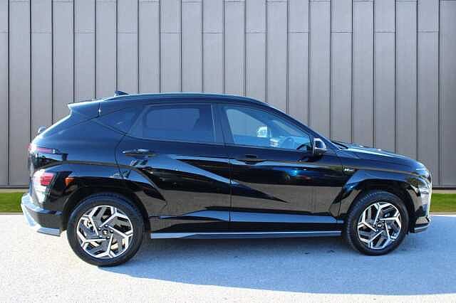 Hyundai KONA 1.6 h-GDi N Line S DCT Euro 6 (s/s) 5dr Black