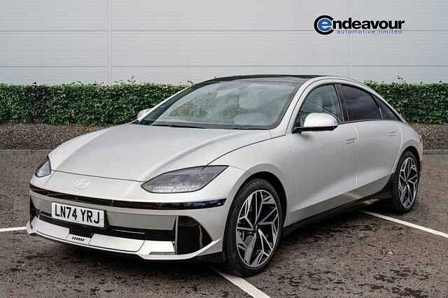 Hyundai IONIQ 6 E (325ps) Ultimate 77kWh (Dual Motor) AWD Silver