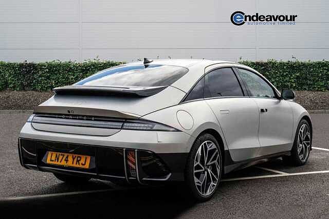 Hyundai IONIQ 6 E (325ps) Ultimate 77kWh (Dual Motor) AWD Silver
