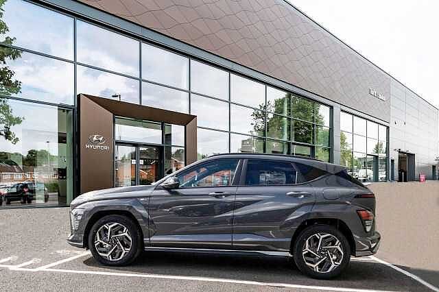 Hyundai KONA 1.6T 138 N Line S 5dr DCT + LUX Pack Grey
