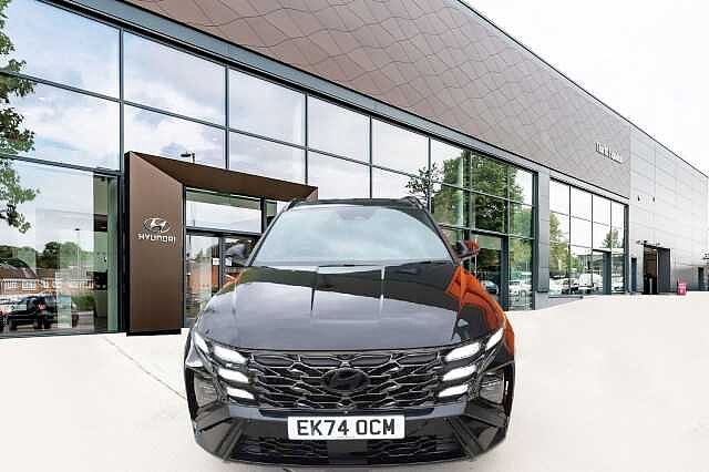 Hyundai TUCSON 1.6T Hybrid N Line S 5dr Auto Black