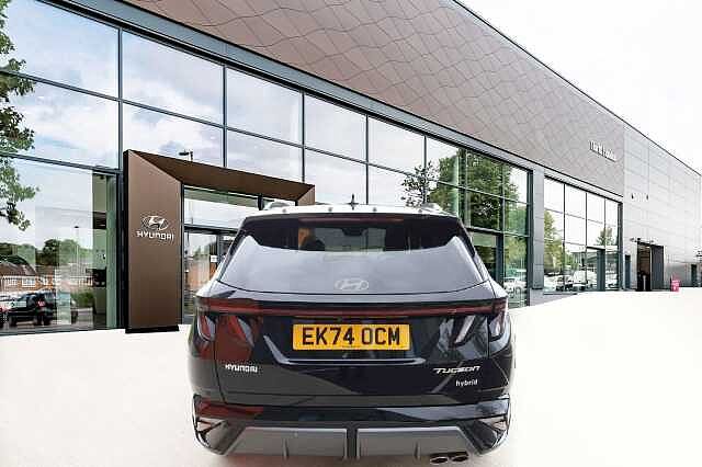 Hyundai TUCSON 1.6T Hybrid N Line S 5dr Auto Black