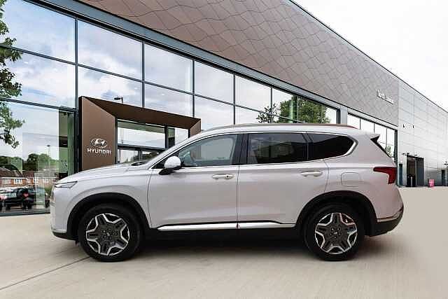 Hyundai SANTA FE 1.6 TGDi Hybrid Ultimate 5dr Auto White