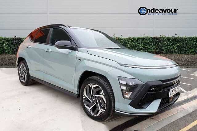 Hyundai KONA 1.6 Hybrid 129 N Line 5dr DCT Green
