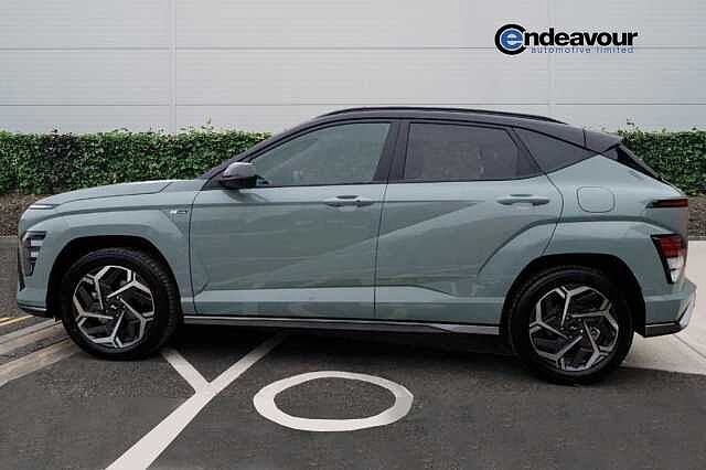 Hyundai KONA 1.6 Hybrid 129 N Line 5dr DCT Green