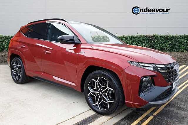 Hyundai TUCSON 1.6 TGDi Hybrid 230 N Line S 5dr 2WD Auto Red