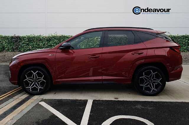 Hyundai TUCSON 1.6 TGDi Hybrid 230 N Line S 5dr 2WD Auto Red
