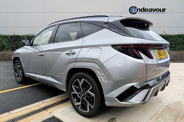 Hyundai TUCSON 1.6T Plug-in Hybrid N Line S 5dr 4WD Auto Silver