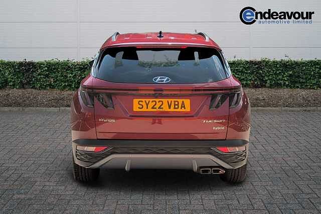 Hyundai TUCSON 1.6 TGDi Hybrid 230 Premium 5dr 2WD Auto Red