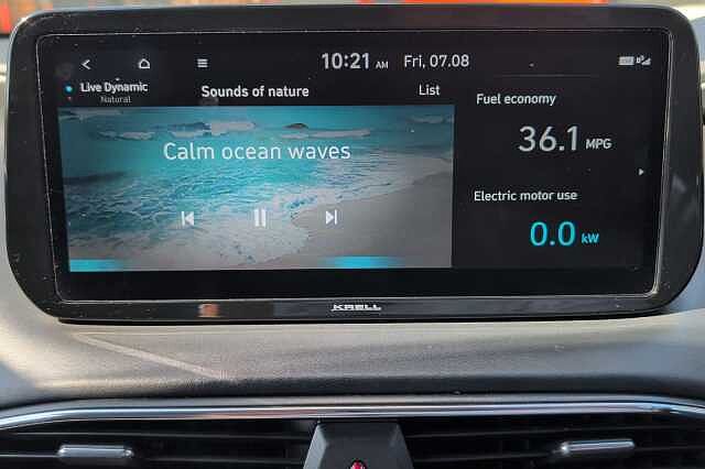 Hyundai SANTA FE 1.6 TGDi Hybrid Premium 5dr Auto Blue