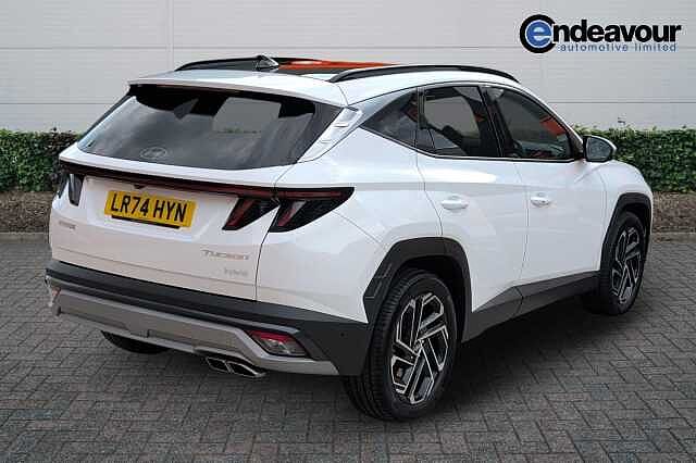 Hyundai TUCSON 1.6T Hybrid Ultimate 5dr Auto White
