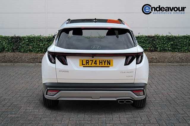 Hyundai TUCSON 1.6T Hybrid Ultimate 5dr Auto White
