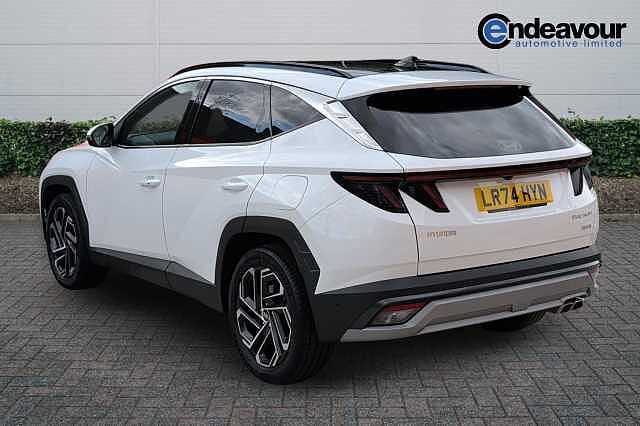 Hyundai TUCSON 1.6T Hybrid Ultimate 5dr Auto White