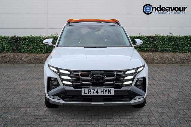 Hyundai TUCSON 1.6T Hybrid Ultimate 5dr Auto White