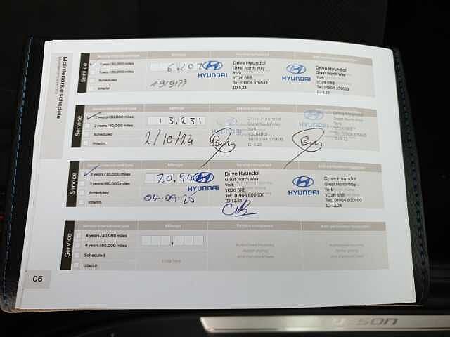 Hyundai TUCSON 1.6 TGDi Hybrid 230 N Line 5dr 2WD Auto Grey