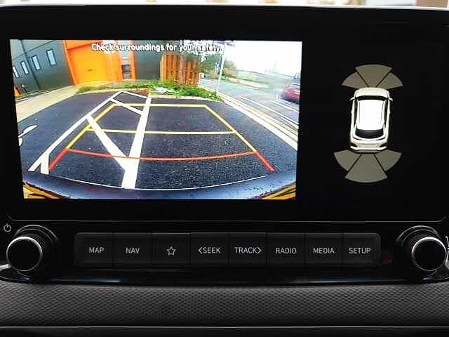 Hyundai KONA 1.6 GDi Hybrid Ultimate 5dr DCT Red