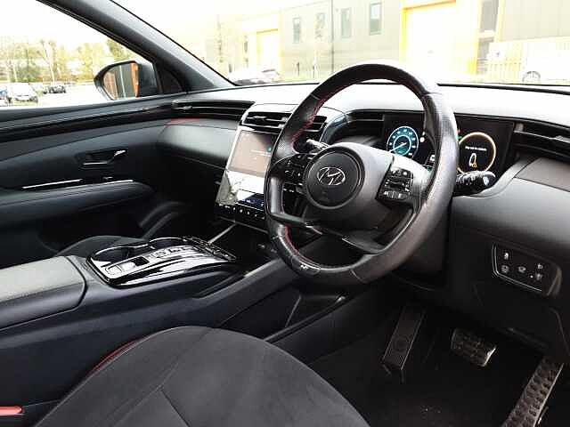Hyundai TUCSON 1.6 TGDi Hybrid 230 N Line S 5dr 2WD Auto Red