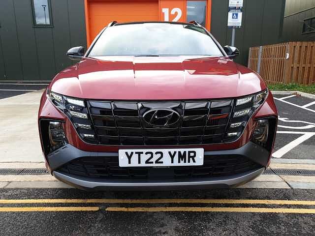 Hyundai TUCSON 1.6 TGDi Hybrid 230 N Line S 5dr 2WD Auto Red