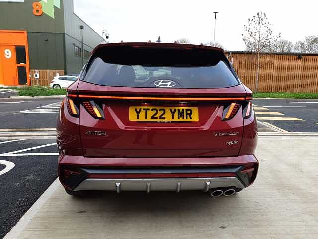 Hyundai TUCSON 1.6 TGDi Hybrid 230 N Line S 5dr 2WD Auto Red